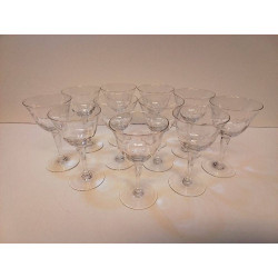 LOT DE VERRES A LIQUEUR 