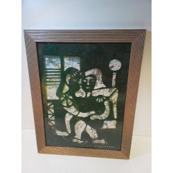 CADRE SIGNÉE CAROVERDE