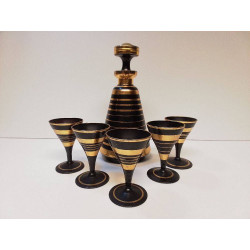 SERVICE A LIQUEUR ART DECO 