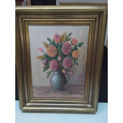 HUILE SUR TOILE SIGNÉE...