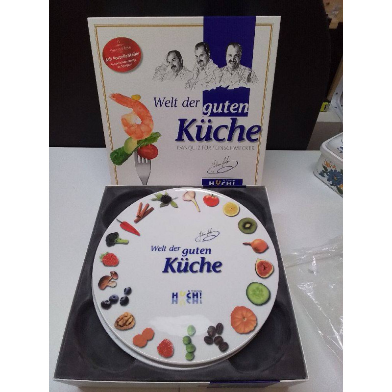 JEUX + ASSIETTE VILLEROY ET BOCH 