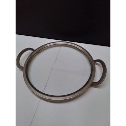 PLAT METAL ET VERRE 