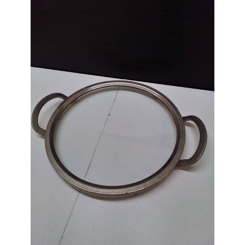 PLAT METAL ET VERRE 