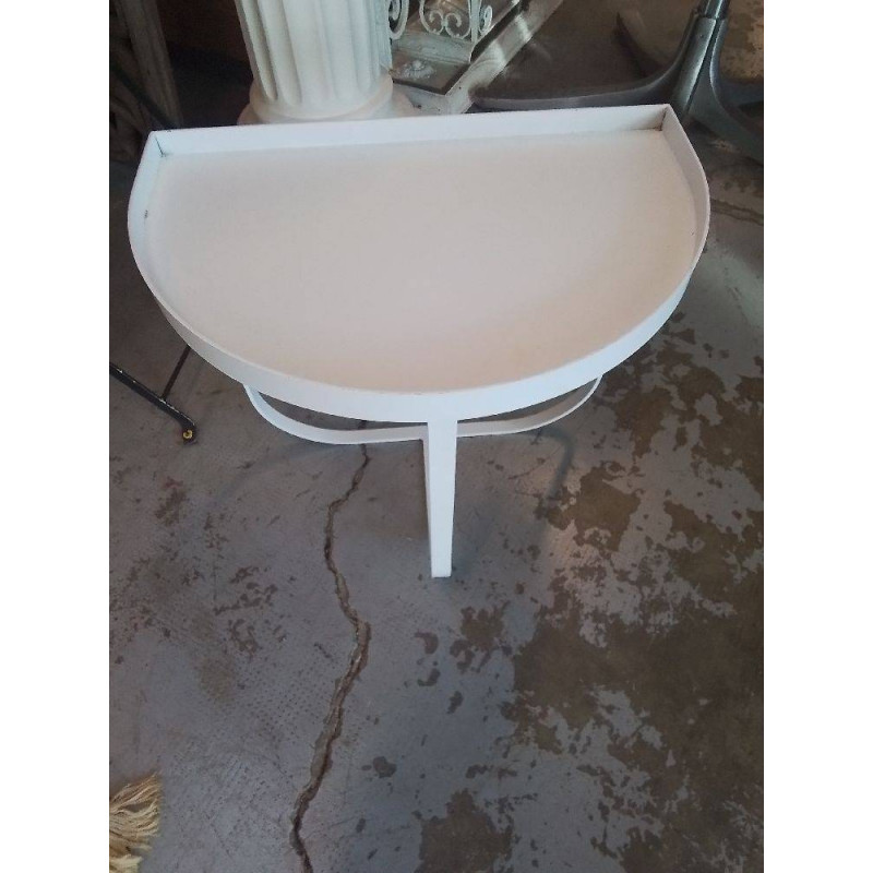 TABLE BASSE  D’APPOINT DEMI LUNE 