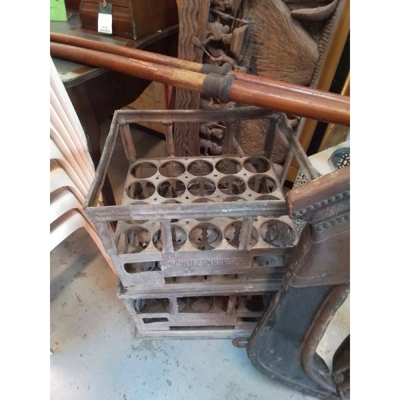 CASIER BOUTEILLES METAL 