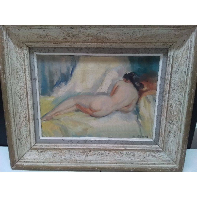 HUILE SUR TOILE SIGNÉE ALBERT GENTA 