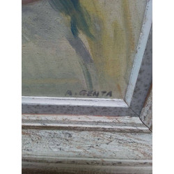 HUILE SUR TOILE SIGNÉE ALBERT GENTA 