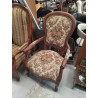 FAUTEUIL STYLE LOUIS XV 