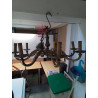LUSTRE LAITON 8 BRANCHES 