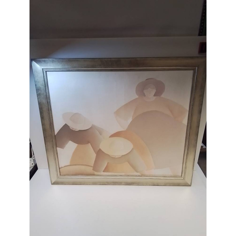 HUILE SUR TOILE SIGNEE WIEST