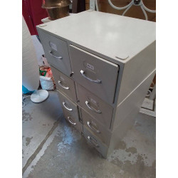 CASIER METAL 2 TIROIRS 