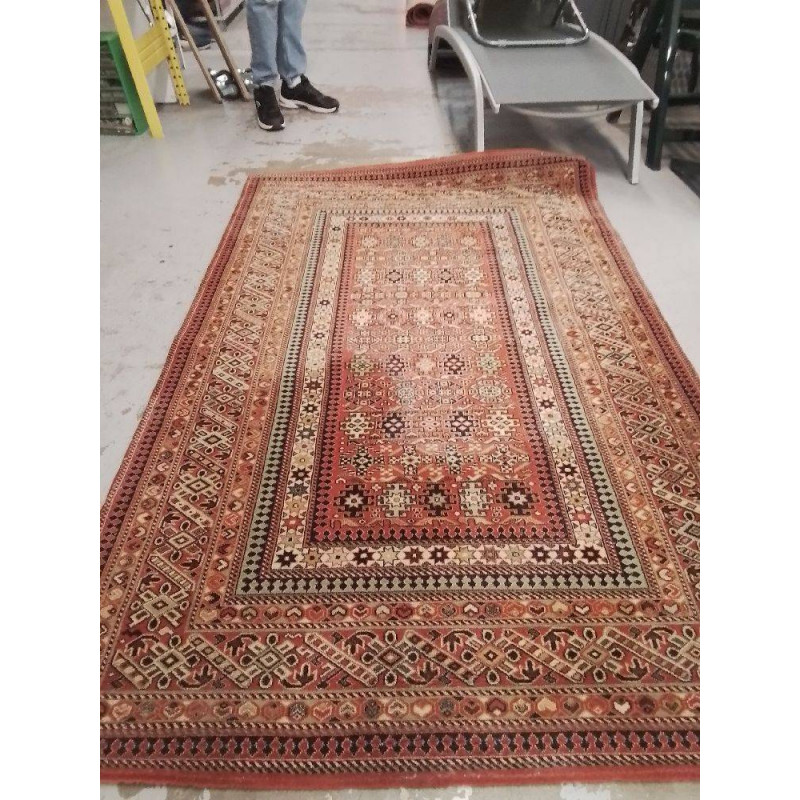 TAPIS TON ROSE 1,35X2