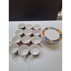 SERVICE A CAFE BORD FLEURIS 