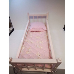 LIT POUR BARBIE EN BOIS 