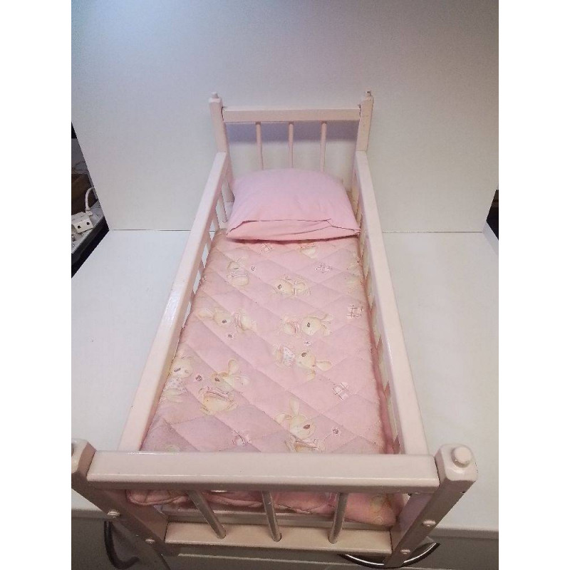 LIT POUR BARBIE EN BOIS 