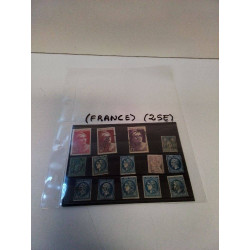 COLLECTION TIMBRES LA PIECE