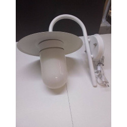 LAMPE STYLE INDUSTRIEL BLANCHE