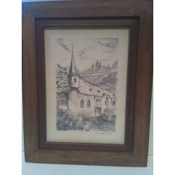 CRAYON EGLISE ST QUIRIN...