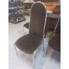 LOT DE 4 CHAISES TUBULAIRE 
