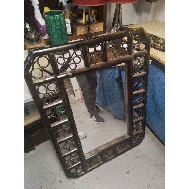 MIROIR BAMBOU 