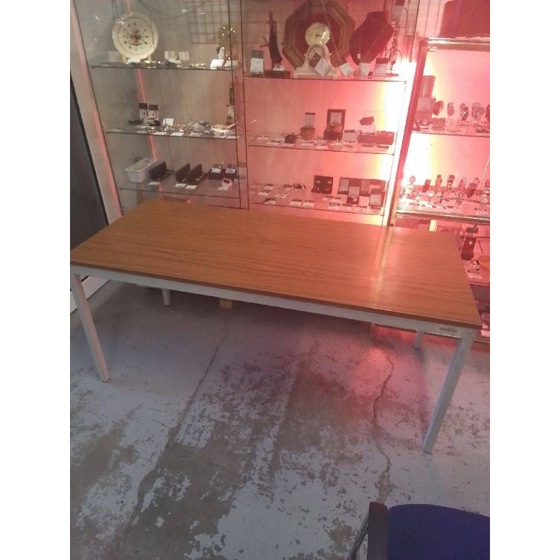 TABLE DE BUREAU EFFET BOIS