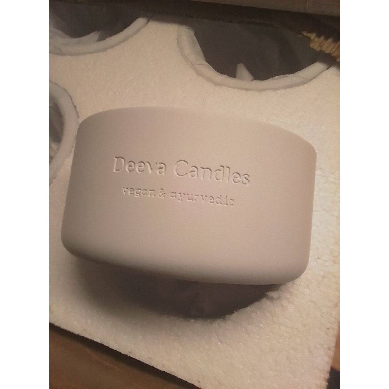 LOT DE 9 POT DEEVA CANDLES 