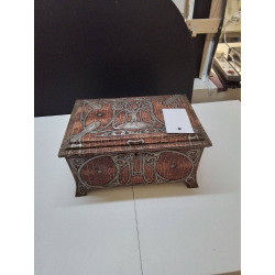 BOITE METAL STYLE ART DECO 