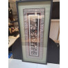 TABLEAU ASIATIQUE BRODERIE EN SOIE