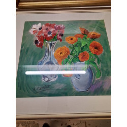 NATURE MORTE SIGNEE A CAILLET