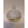 BONBONNIÈRE VERRE ET DORURES 