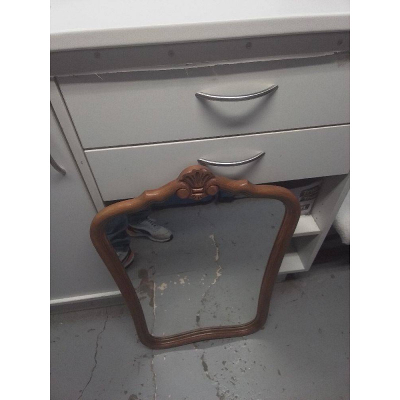 MIROIR BORD BOIS 