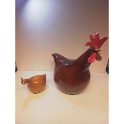 LOT POULES CATHERINE HUNTER 