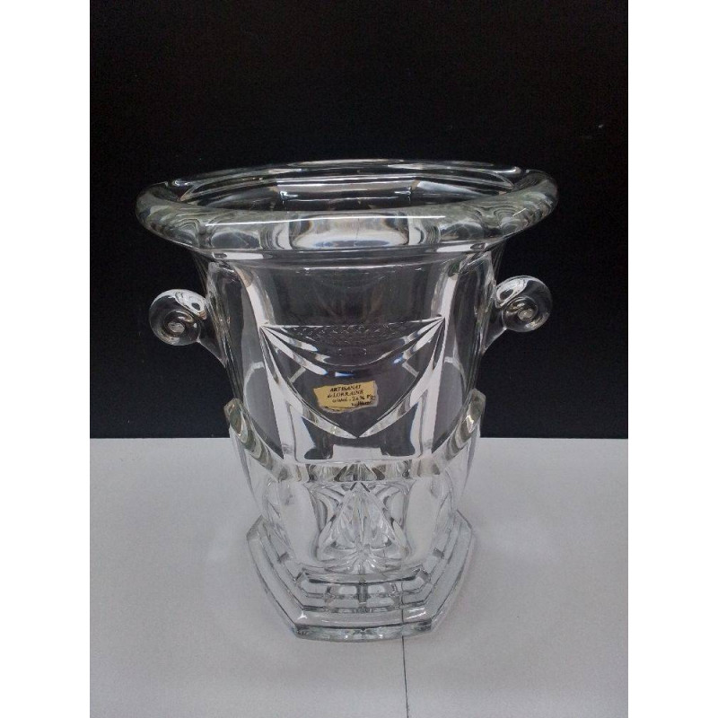 SEAU A CHAMPAGNE CRISTALLERIE DE LORRAINE 