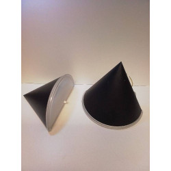 PAIRE D\'APPLIQUES CONIQUE 