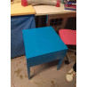 TABLE DE CHEVET BLEUE 