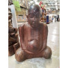 STATUE BOUDDHA EN BOIS 86CM