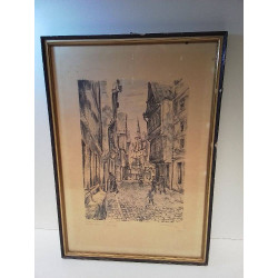 LITHOGRAPHIE ANCIENNE 