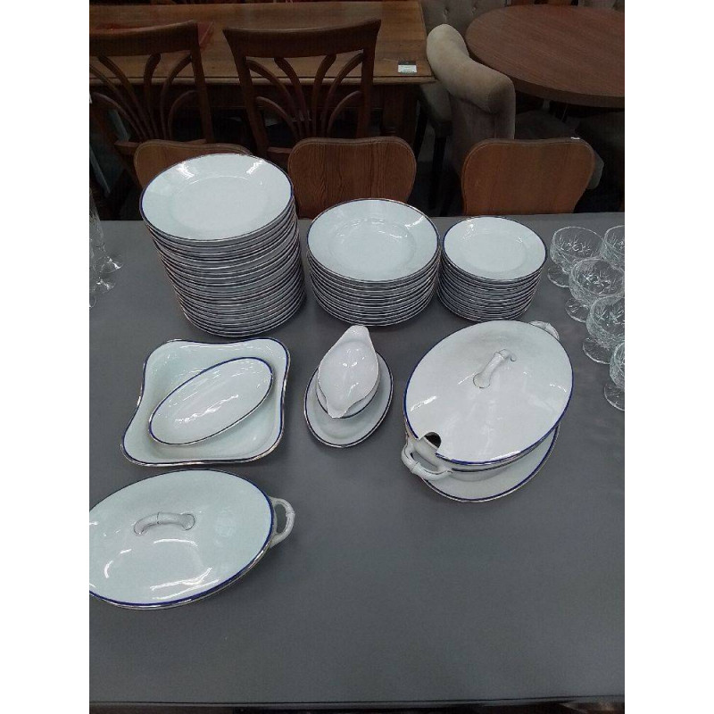 SERVICE BAVARIA HAVILAND FILET DORÉ 