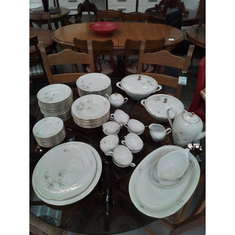 SERVICE BAVARIA MOTIF BAMBOU 