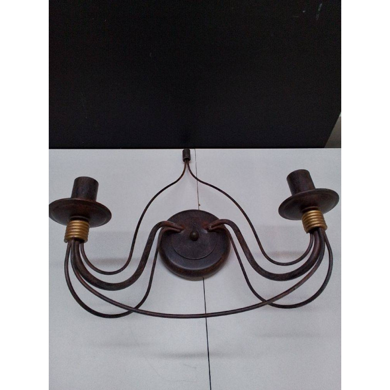 APPLIQUE METAL 2 FEUX 