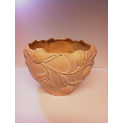 CACHE POT TON ORANGE 