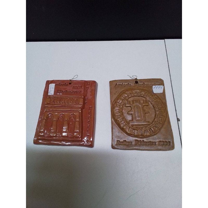 LOT PLAQUE CERAMIQUE LUXEMBOURG PM