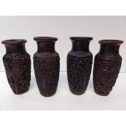 LOT DE VASES ASIATIQUE 