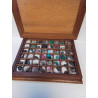 COLLECTION MINERAUX ET BOITE 