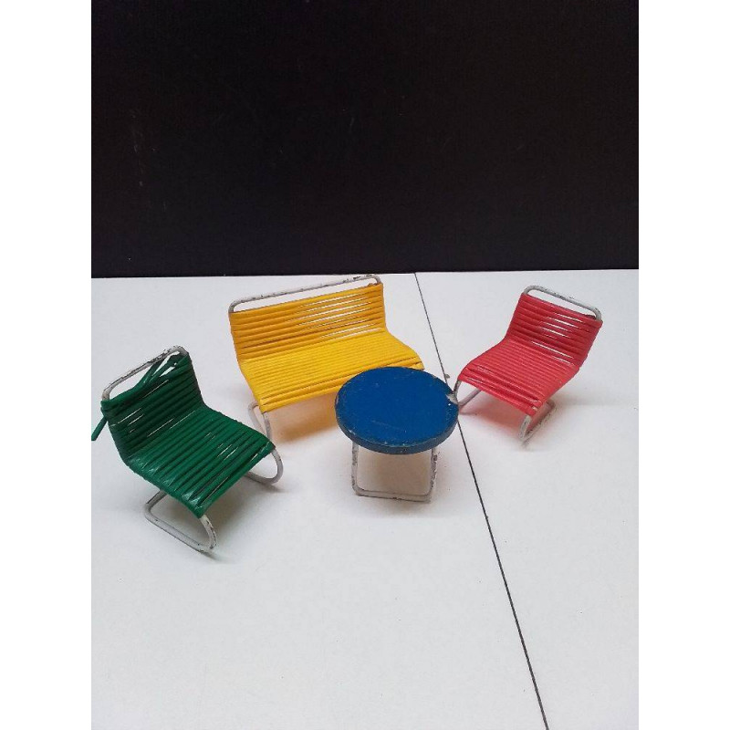 SALON DE POUPÉE MINIATURE 