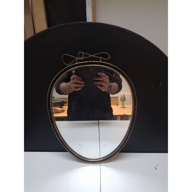 MIROIR OVALE VINTAGE 