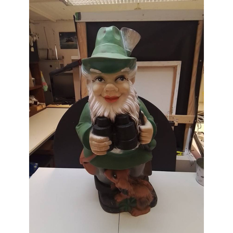 NAIN VERT AVEC CHIEN 