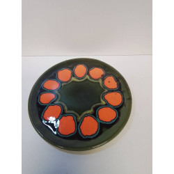 ASSIETTE VINTAGE VERTE 