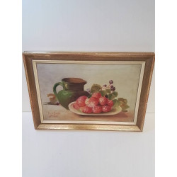 HUILE SUR TOILE NATURE...