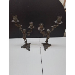 LOT DE CHANDELIERS CHÉRUBINS 